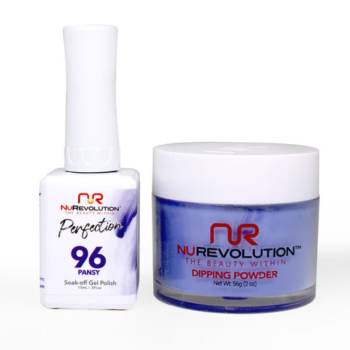 NR PERFECTION SET: GEL + DIP|ACRYLIC -#PFS096 PANSY