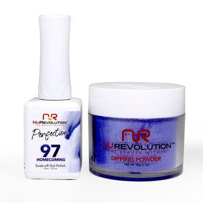 NR PERFECTION SET: GEL + DIP|ACRYLIC -#PFS097 HOMECOMING