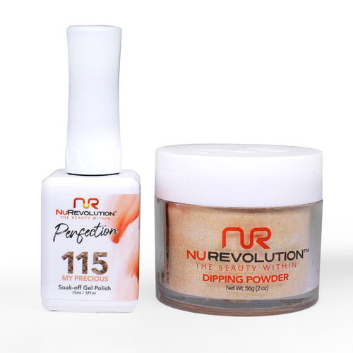 NR PERFECTION SET: GEL + DIP|ACRYLIC -#PFS115 MY PRECIOUS