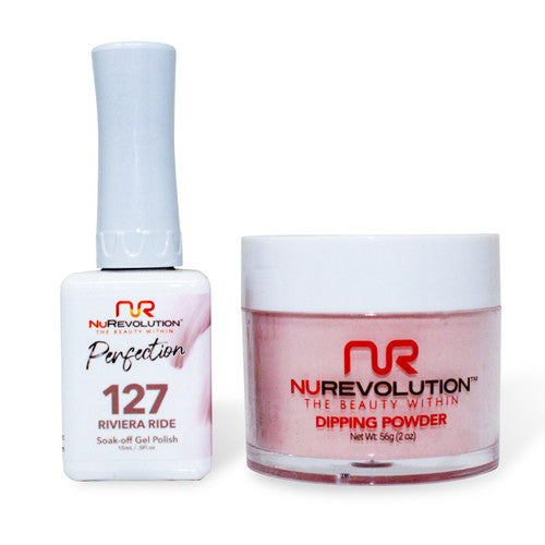 NR PERFECTION SET: GEL + DIP|ACRYLIC -#PFS127 RIVIERA RIDE