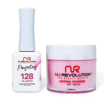 NR PERFECTION SET: GEL + DIP|ACRYLIC -#PFS128 ST. BARTS