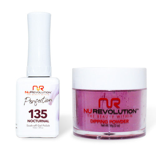 NR PERFECTION SET: GEL + DIP|ACRYLIC -#PFS135 NOCTURNAL