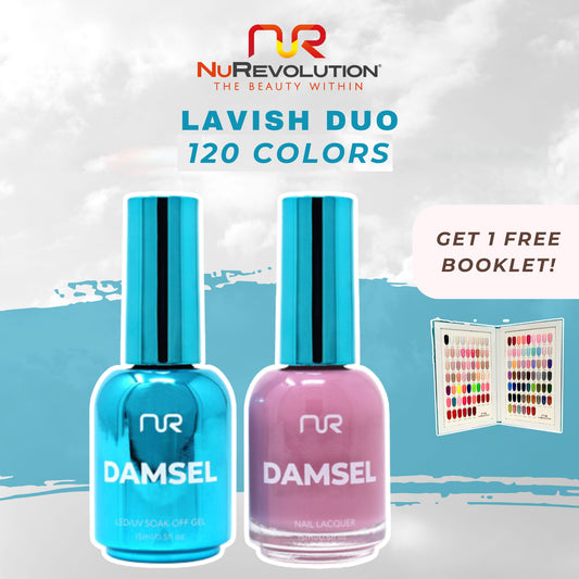 NUREVOLUTION Lavish Duo  Collection: Duo (Lacquer+Gel).