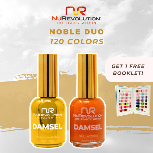NUREVOLUTION Noble Duo  Collection: Duo (Lacquer+Gel).