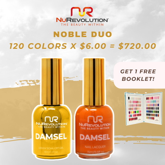 Buy NUREVOLUTION Noble Duo  Collection: Duo (Lacquer+Gel).