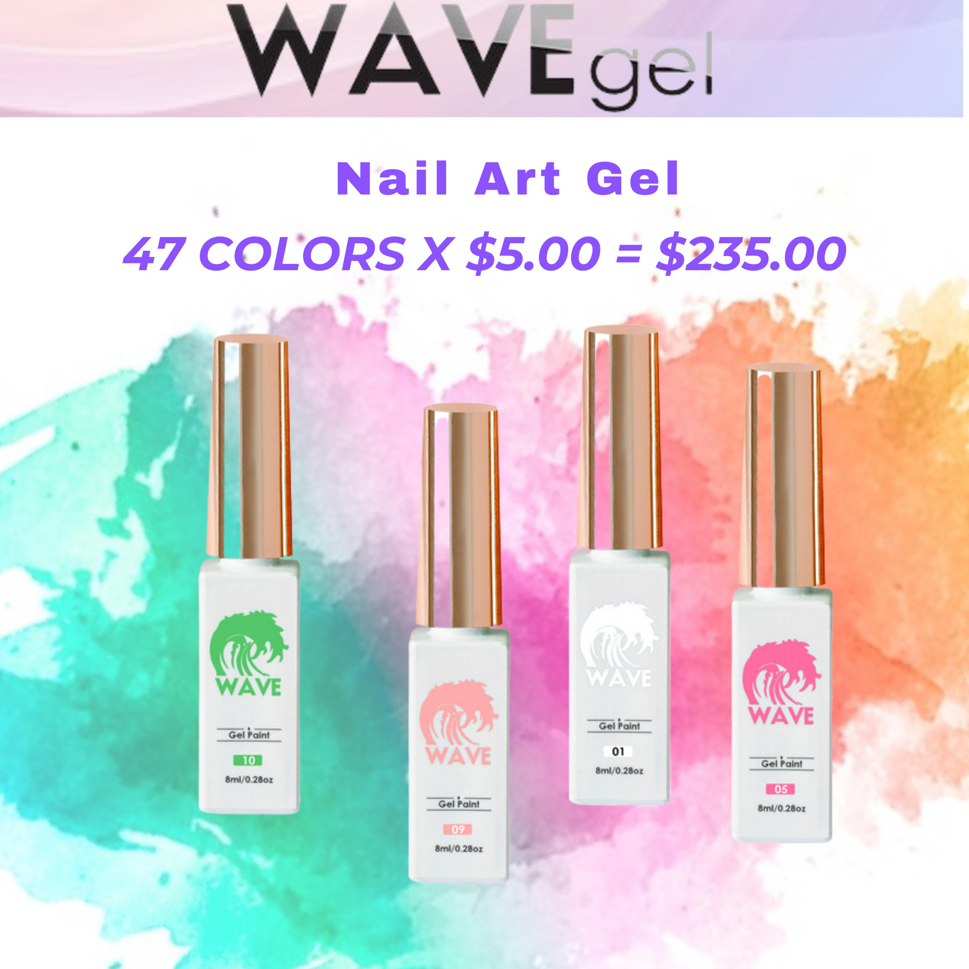 WaveGel NAIL ART GEL #01