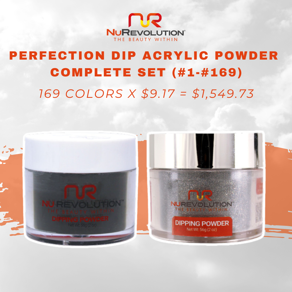 NuRevolution Perfection Dip Acrylic Powder Complete Set