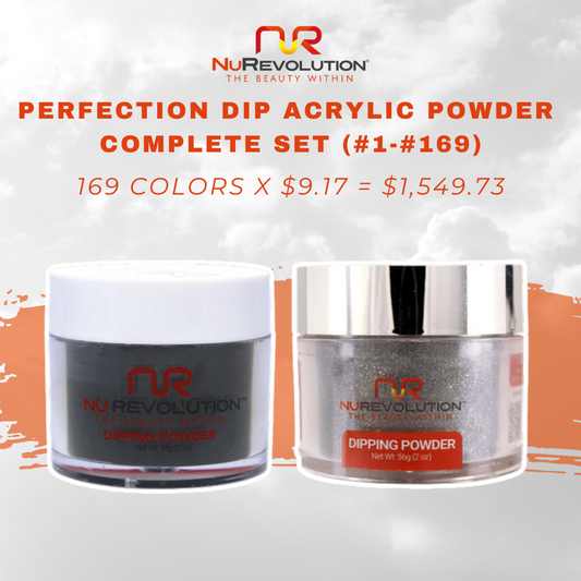 NuRevolution Perfection Dip Acrylic Powder Complete Set