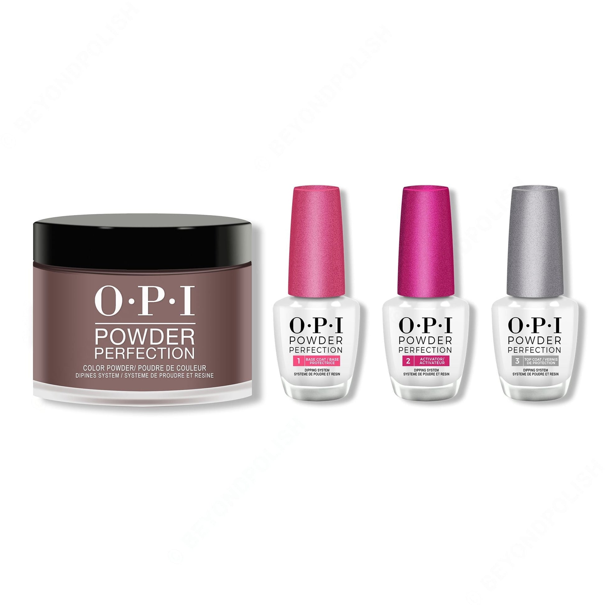 OPI - Dip Powder Combo - Liquid Set & Black Cherry Chutney