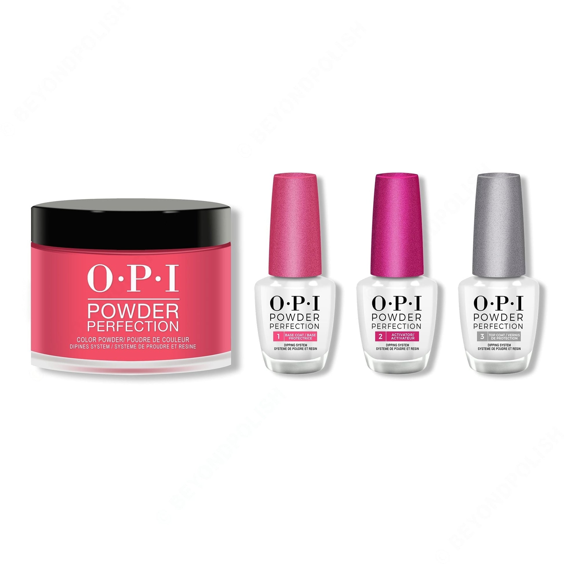 OPI - Dip Powder Combo - Liquid Set & OPI Red