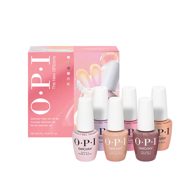 OPI Gelcolor Add on Kit/6pc #GC377 Spring 26 Queens Rule Kit #1
