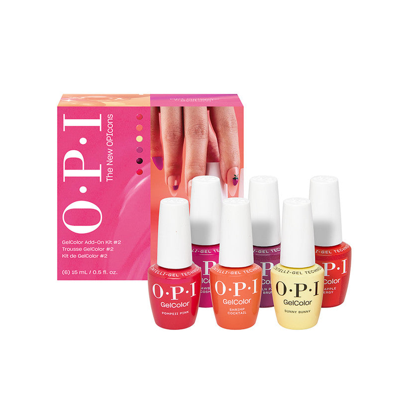 OPI Gelcolor Add on Kit/6pc #GC378 Spring 26 Queens Rule Kit #2