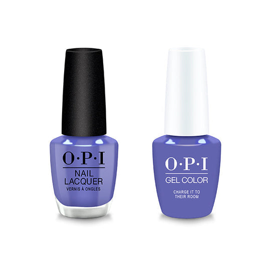 OPI - Gel & Lacquer Combo - Charge It To Their Room
