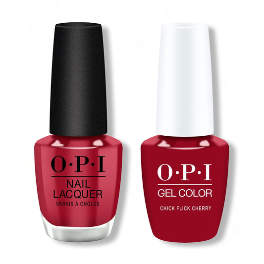 OPI - Gel & Lacquer Combo - Chick Flick Cherry