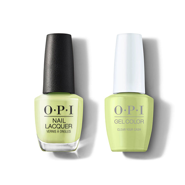 OPI - Gel & Lacquer Combo - Clear Your Cash