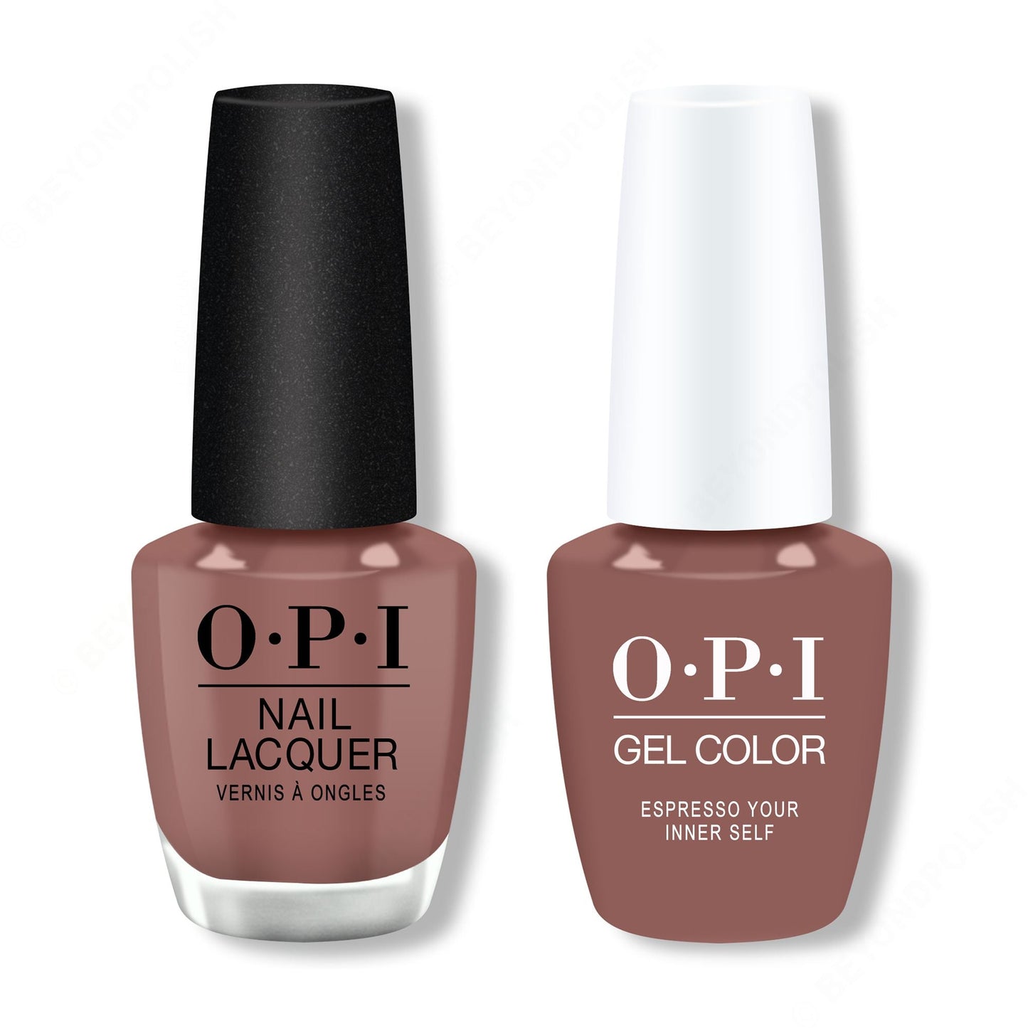 OPI - Gel & Lacquer Combo - Espresso Your Inner Self