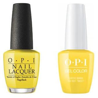 OPI - Gel & Lacquer Combo - Exotic Birds Do Not Tweet