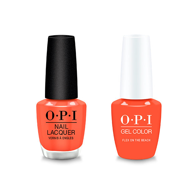 OPI - Gel & Lacquer Combo - Flex On The Beach