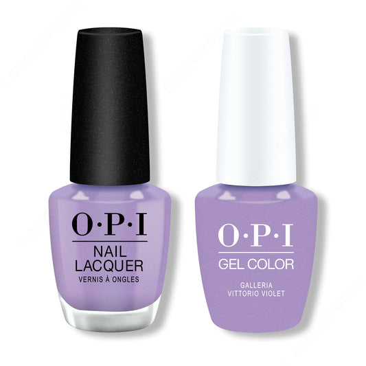 OPI - Gel & Lacquer Combo - Galleria Vittorio Violet