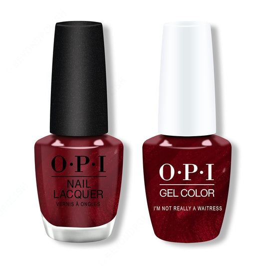 OPI - Gel & Lacquer Combo - I'm Not Really a Waitress