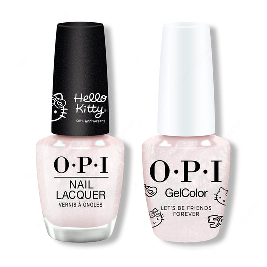 OPI - Gel & Lacquer Combo - Let's Be Friends Forever