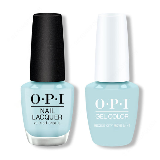 OPI - Gel & Lacquer Combo - Mexico City Move-mint