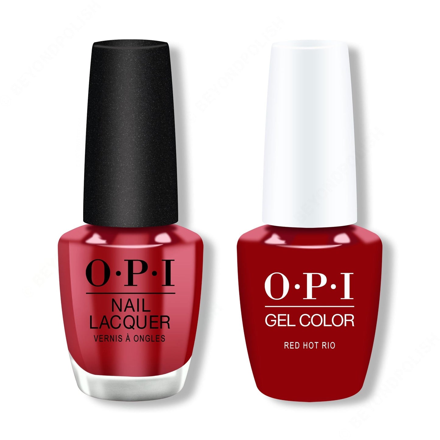 OPI - Gel & Lacquer Combo - Red Hot Rio