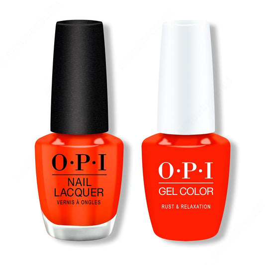 OPI - Gel & Lacquer Combo - Rust & Relaxation