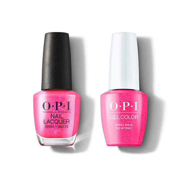 OPI - Gel & Lacquer Combo - Spring Break The Internet