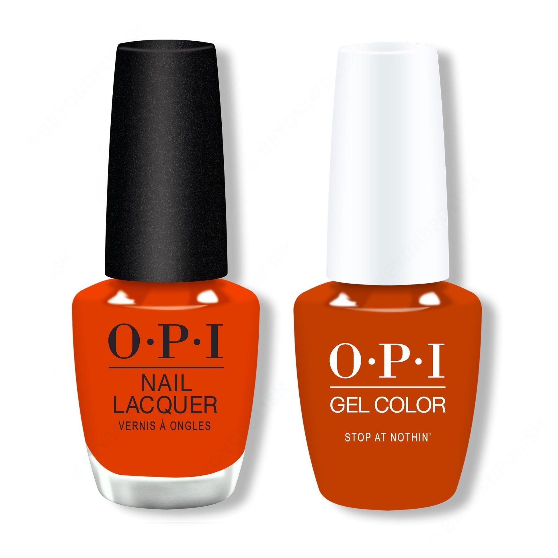 OPI - Gel & Lacquer Combo - Stop At Nothin'