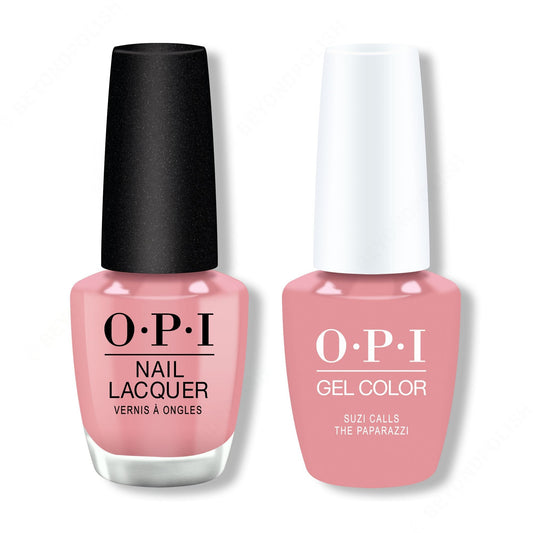 OPI - Gel & Lacquer Combo - Suzi Calls the Paparazzi