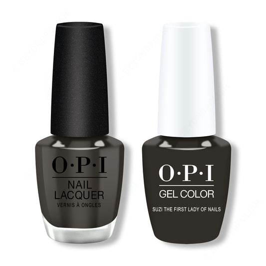 OPI - Gel & Lacquer Combo - Suzi The First Lady of Nails