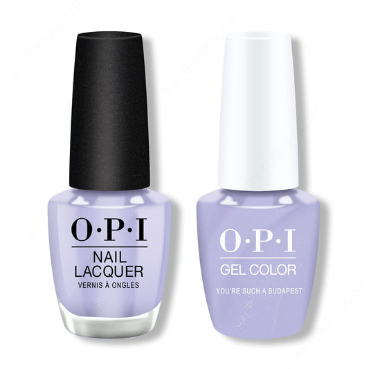 OPI - Gel & Lacquer Combo - You're Such A BudaPest