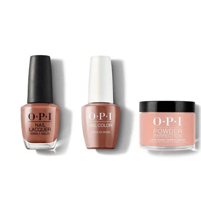 OPI - Gel, Lacquer & Dip Combo - Chocolate Mousse