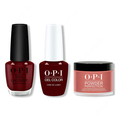 OPI - Gel, Lacquer & Dip Combo - Como Se Llama?