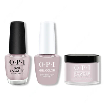 OPI - Gel, Lacquer & Dip Combo - Don't Bossa Nova Me Around