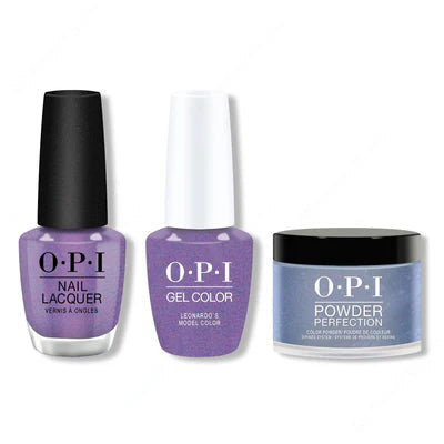 OPI - Gel, Lacquer & Dip Combo - Leonardo’s Model Color
