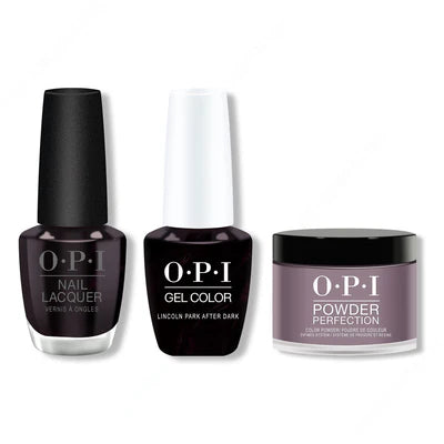 OPI - Gel, Lacquer & Dip Combo - Lincoln Park After Dark