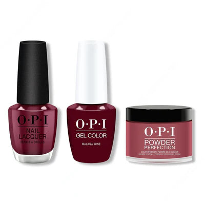 OPI - Gel, Lacquer & Dip Combo - Malaga Wine