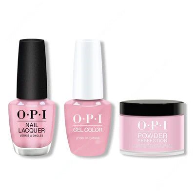OPI - Gel, Lacquer & Dip Combo - Pink on Canvas