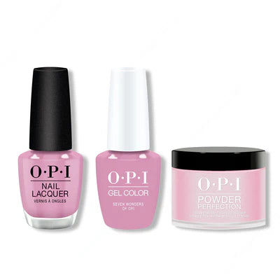 OPI - Gel, Lacquer & Dip Combo - Seven Wonders Of OPI