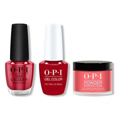 OPI - Gel, Lacquer & Dip Combo - The Thrill of Brazil