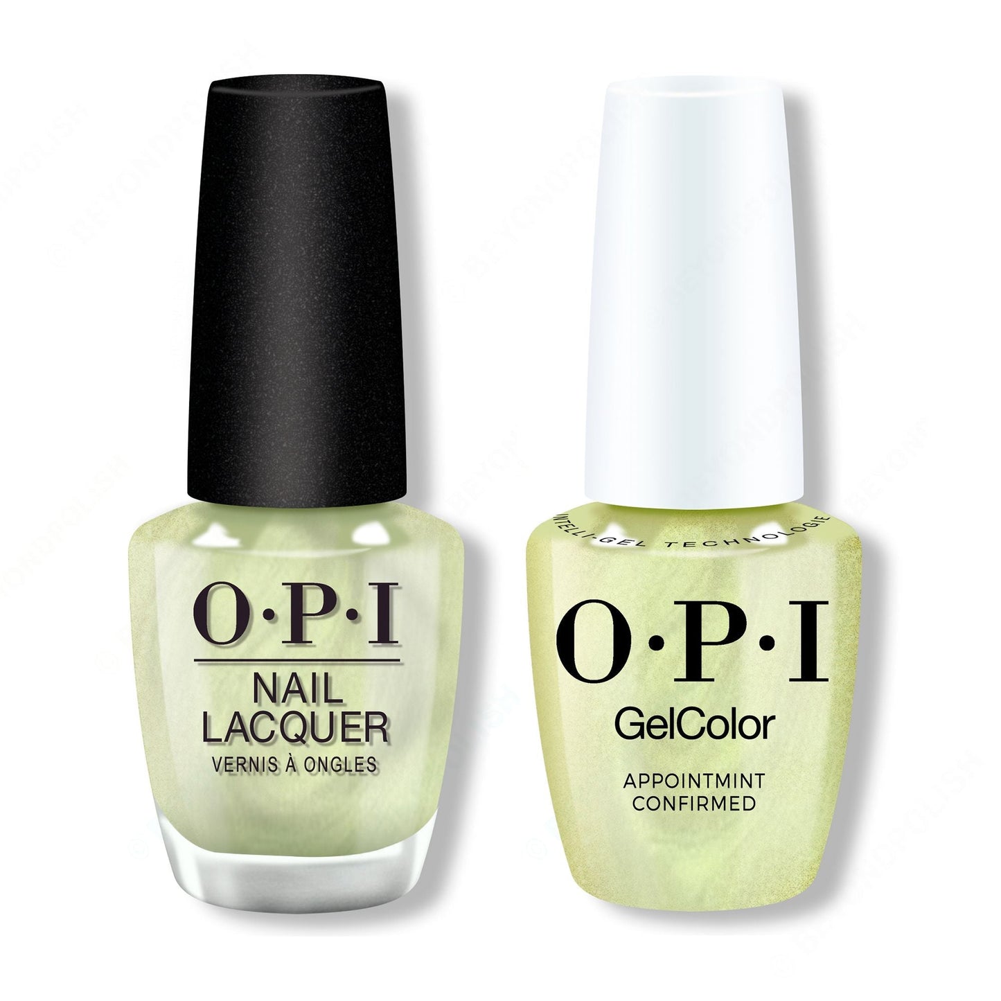 OPI - Gel & Lacquer Intelli-Gel Combo - AppointMINT Confirmed