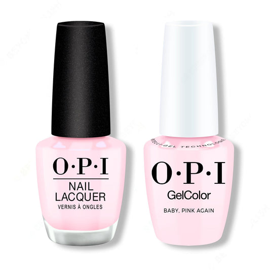 OPI - Gel & Lacquer Intelli-Gel Combo - Baby, Pink Again