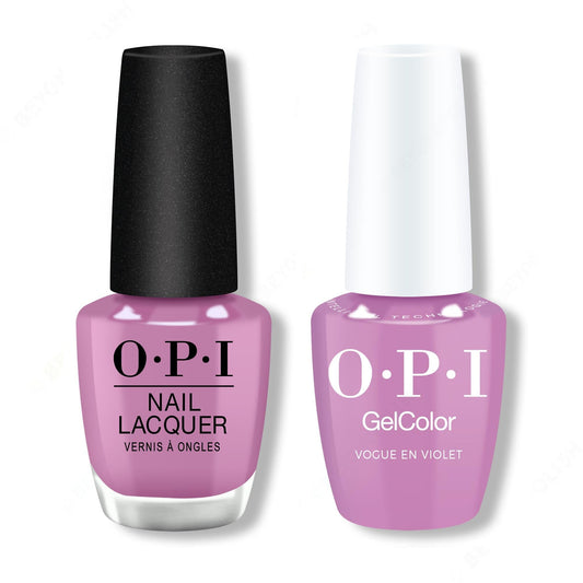 OPI - Gel & Lacquer Intelli-Gel Combo - Vogue en Violet