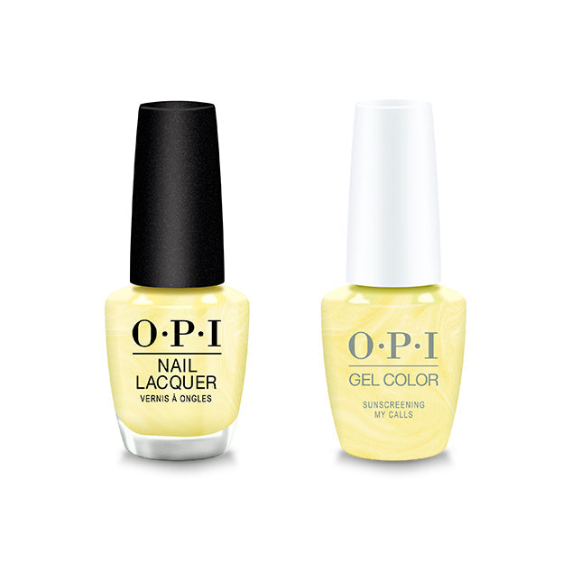 OPI - Gel & lacquer Combo - Sunscreening My Calls