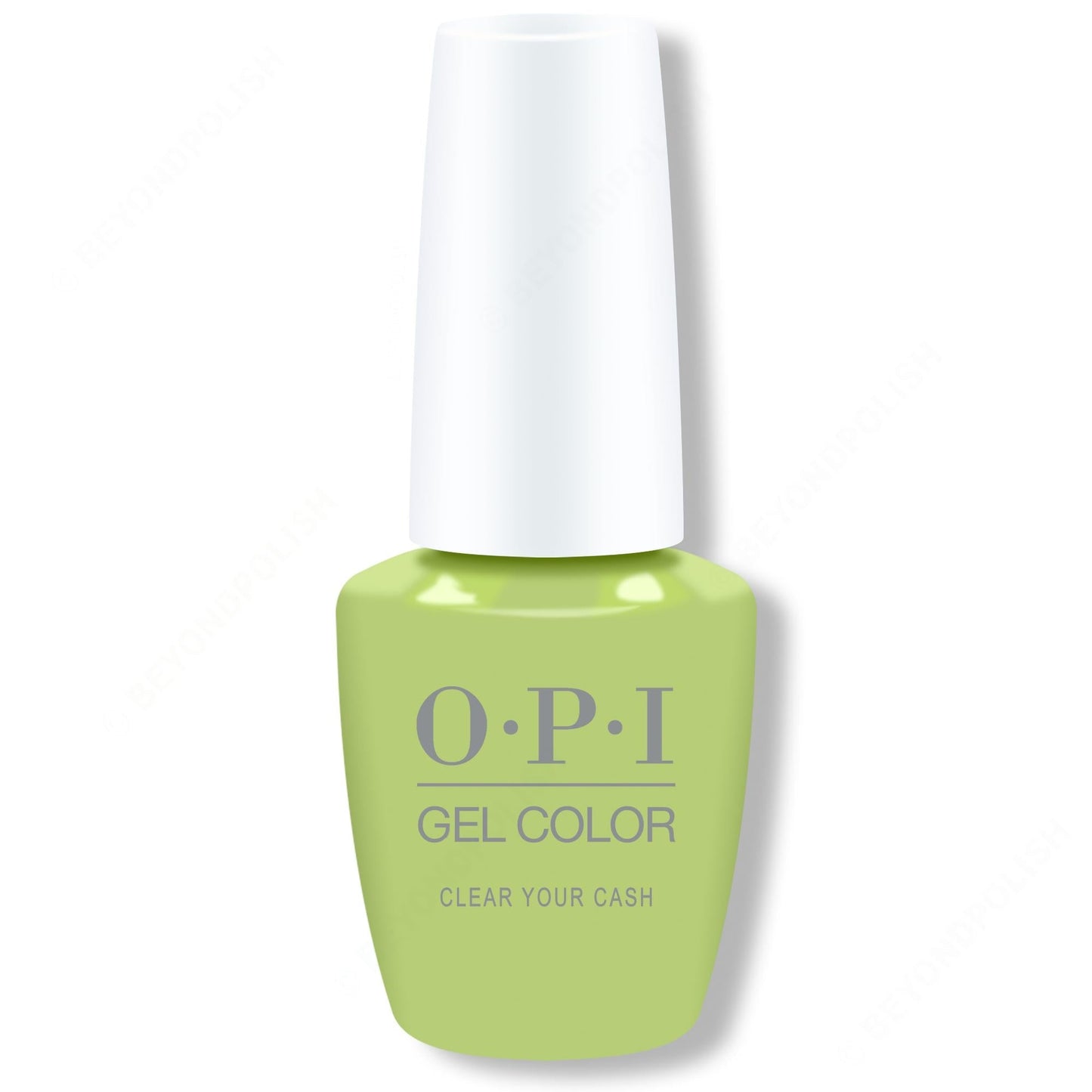OPI GelColor - Clear Your Cash infinite shine
