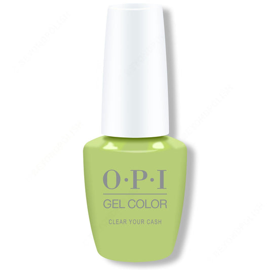 OPI GelColor - Clear Your Cash infinite shine