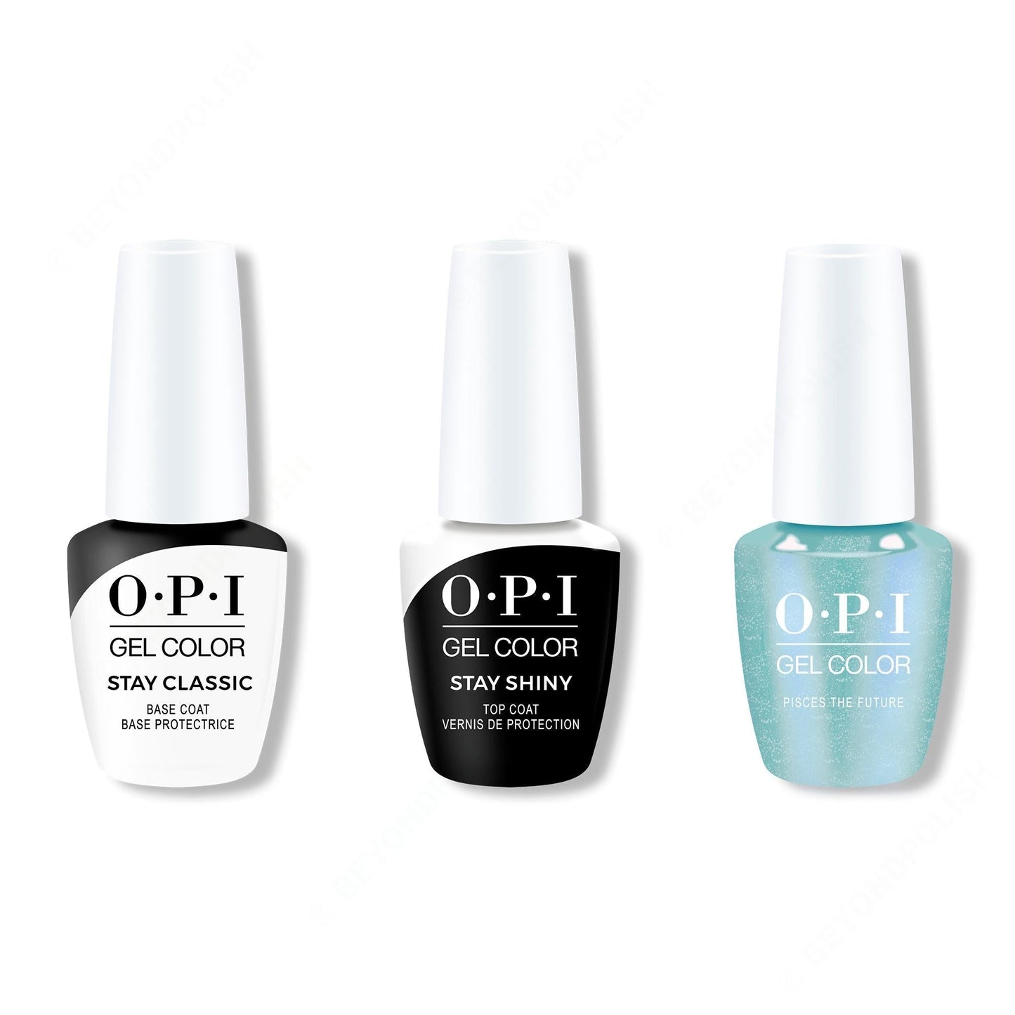 OPI - GelColor Combo - Stay Classic Base, Shiny Top & Pisces The Future