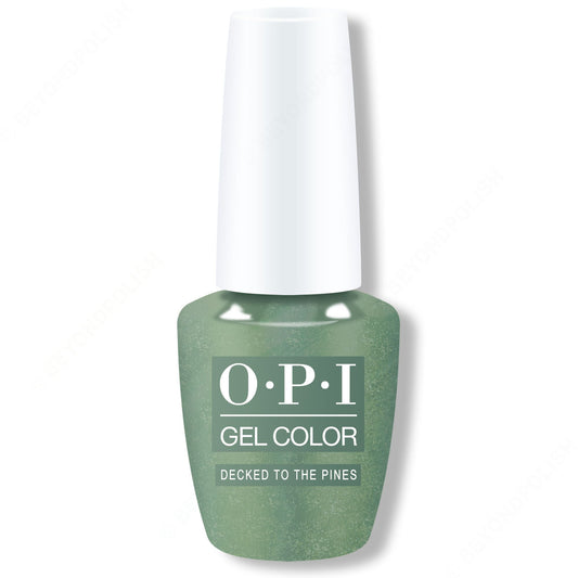 OPI GelColor - Decked to the Pines 0.5 oz - #HPP04